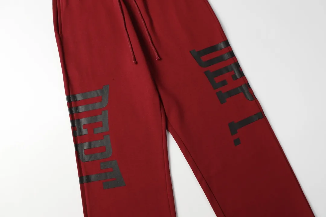 GALLERY.DEPT trendy casual long sweatpants Style number: 250#p170 Color: apricot blue yellow burgundy Size: S M L XL